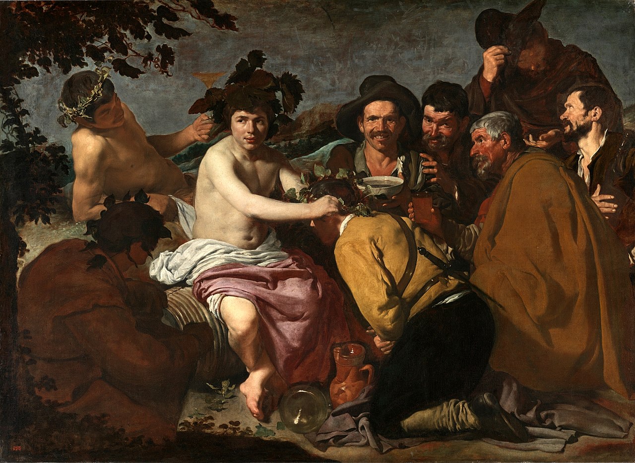Velazquez, Trionfo di Bacco