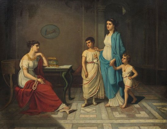 Cornelia e i suoi gioielli 1870