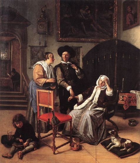 Jan Steen visita del dottore