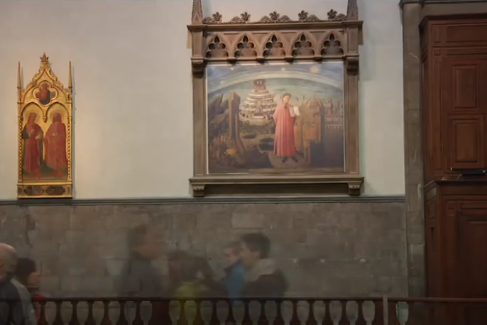 Duomo di Firenze, Dante nel Duomo